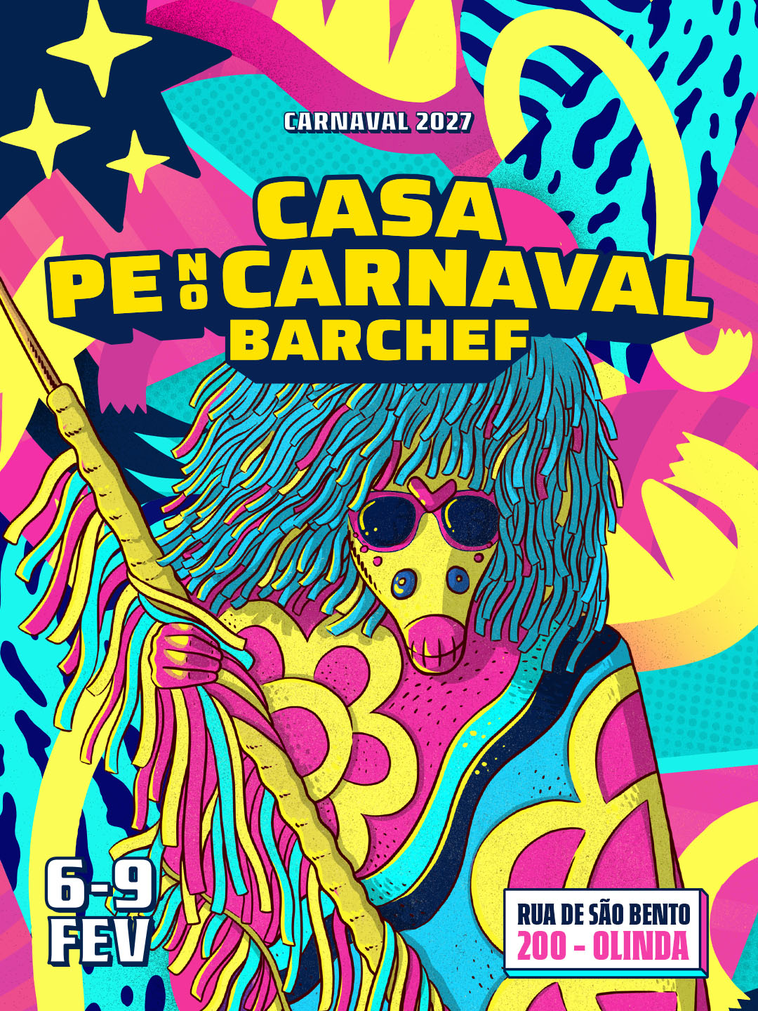 CASA PE no Carnaval Barchef 2027